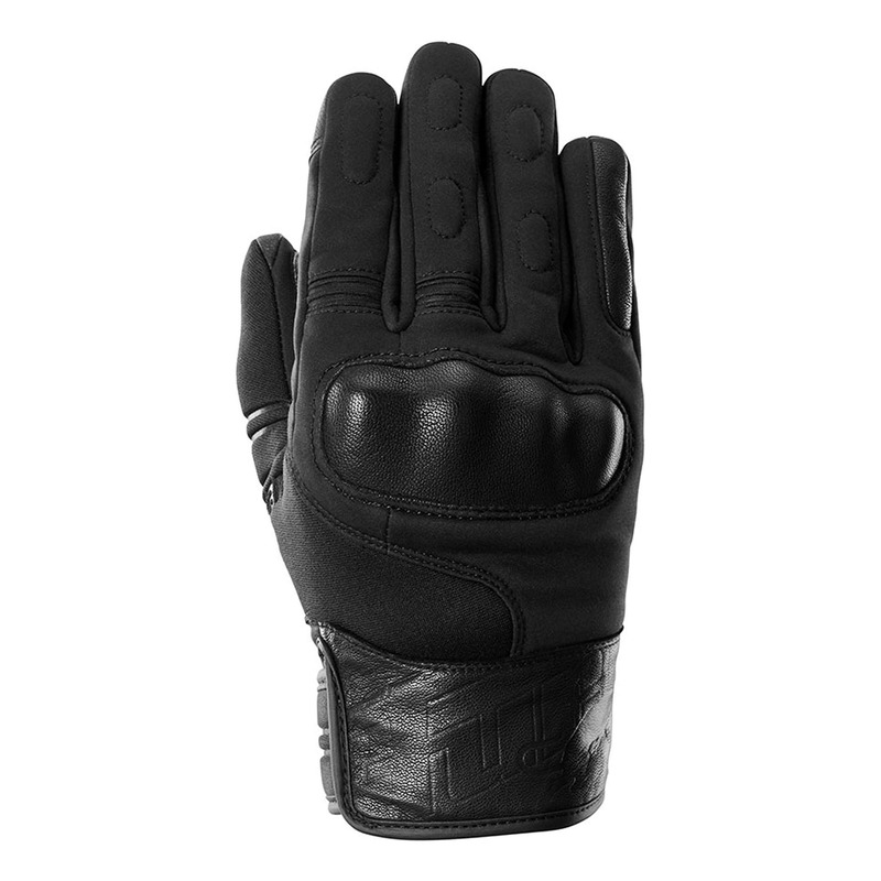 Gants cuir/textile Furygan TD Soft D3O Primaloft noir