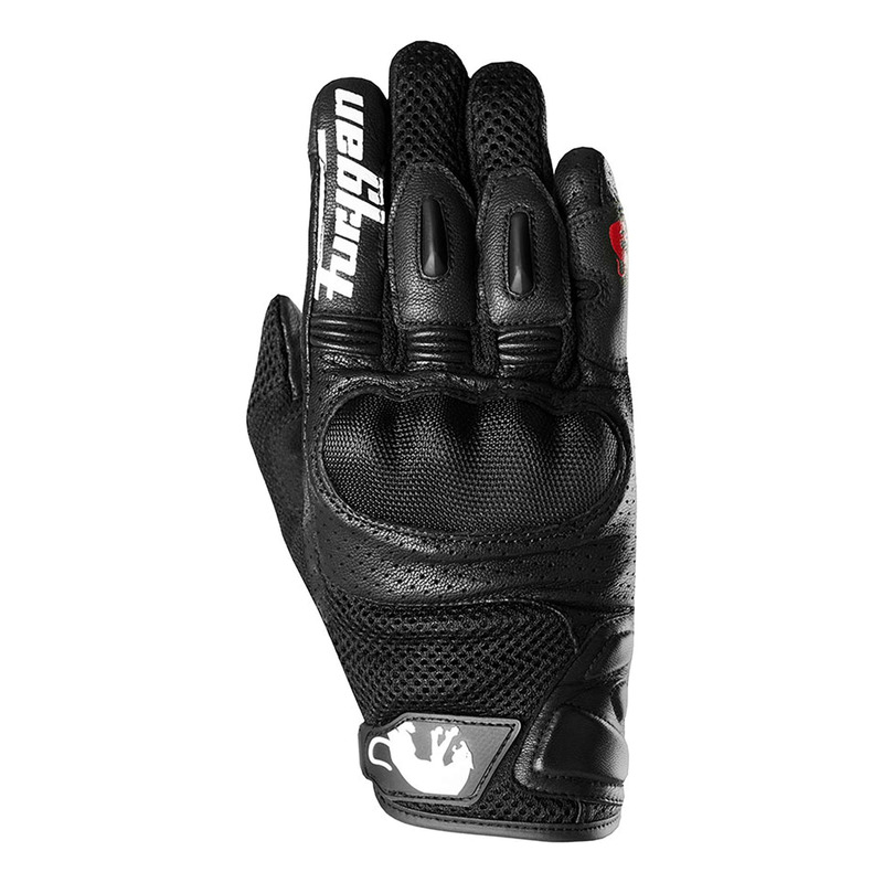 Gants cuir/textile Furygan TD12 Evo noir