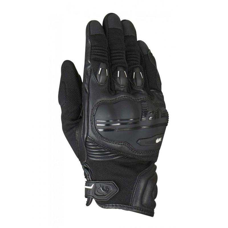 Gants cuir/textile Furygan Waco noir- M