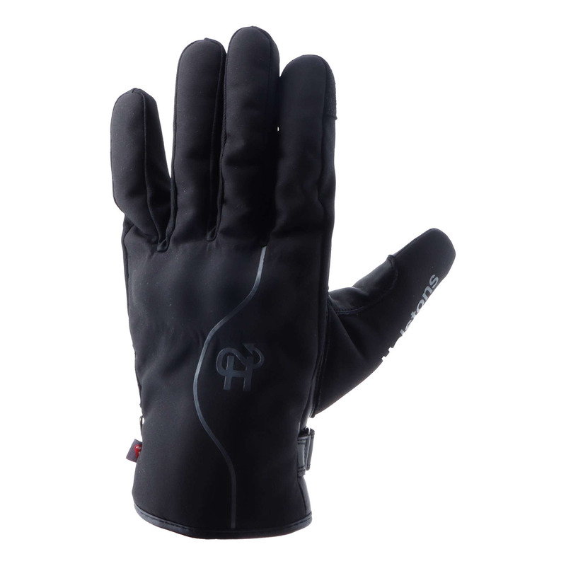 Gants cuir/textile Helstons Fast noir- T8