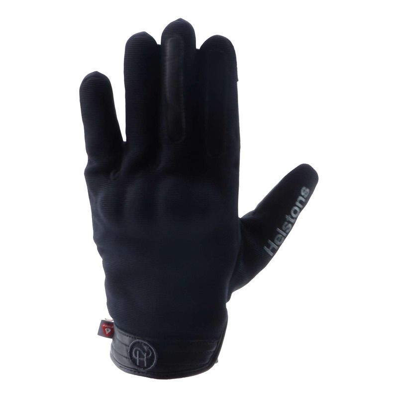 Gants cuir/textile Helstons Melody noir