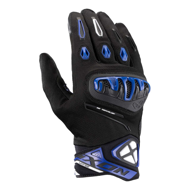Gants cuir/textile Ixon Mirage Air black/blue