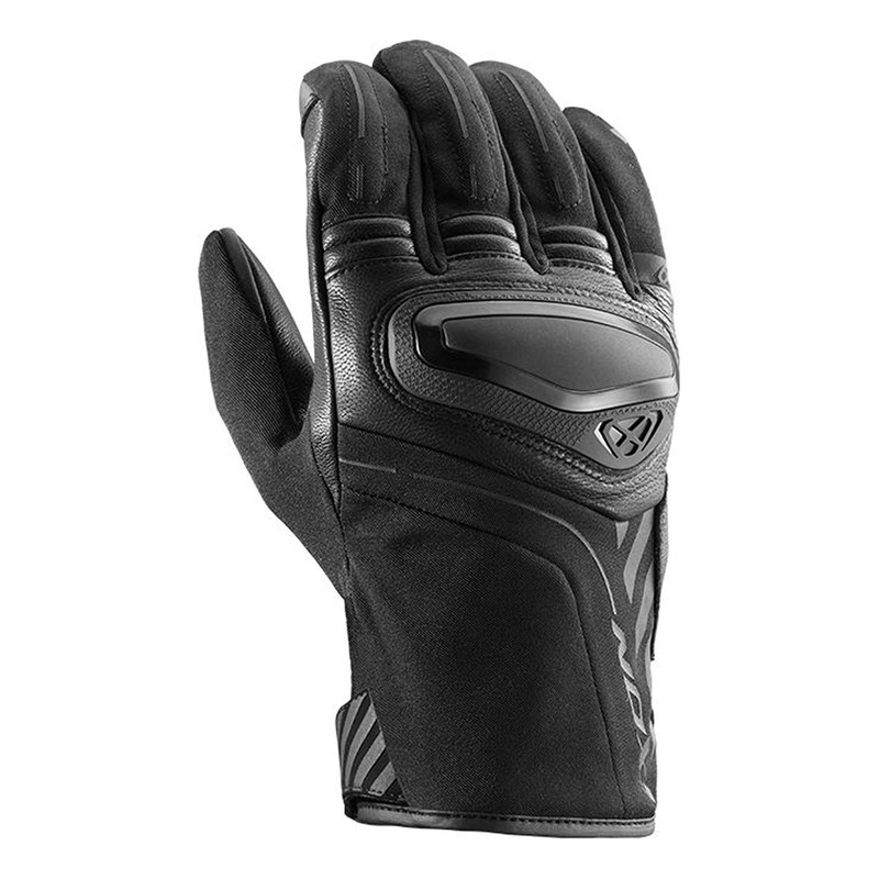 Gants cuir/textile Ixon MS-Sinergy noir