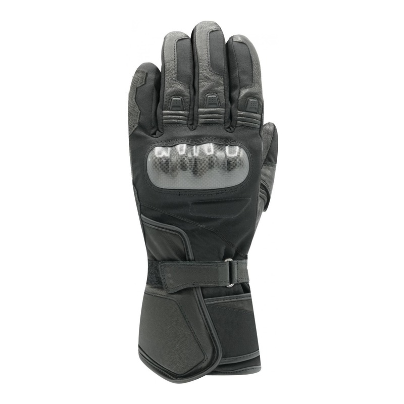 Gants cuir/textile Racer Raptor 5 noir- S