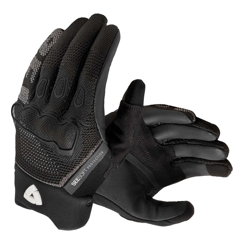 Gants cuir/textile Rev’It Hyperspeed 3 black