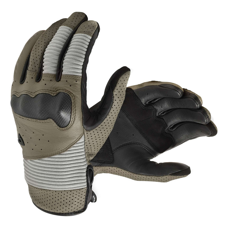 Gants cuir/textile Rev’It Lewisville sand/black