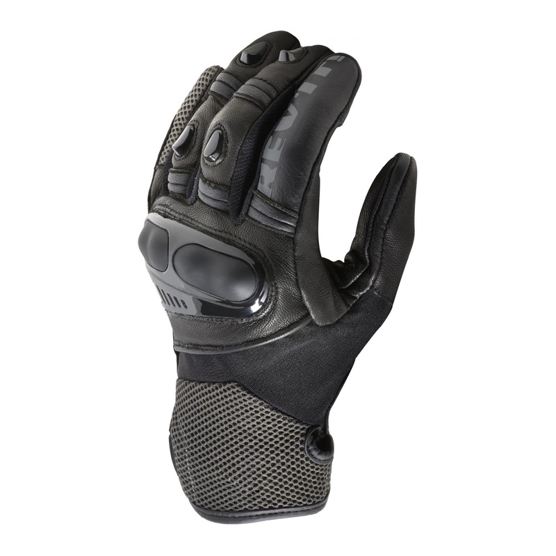Gants cuir/textile Rev'it Metric noir/anthracite- XS