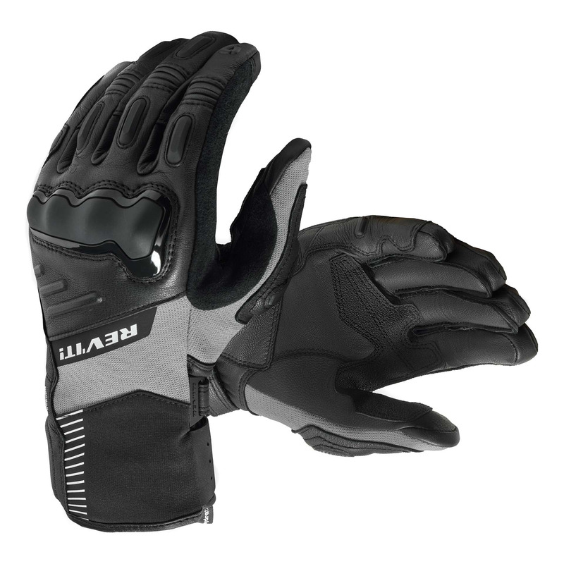 Gants cuir/textile Revâ  It Sand 5 H2O black- XS