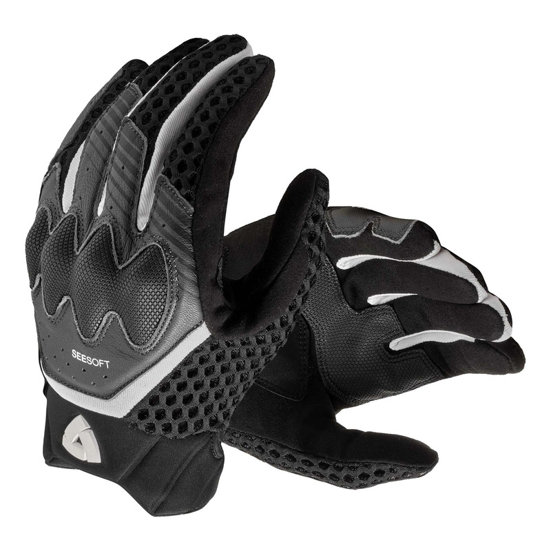 Gants cuir/textile Rev’It Veloz black/white