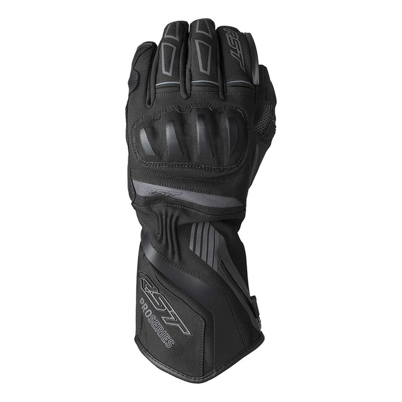 Gants cuir/textile RST Pro Series Vega noir