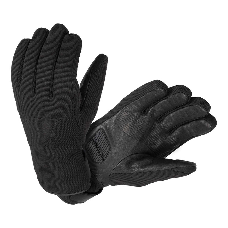 Gants cuir/textile Tucano Urbano Supermonty Hydroscud black
