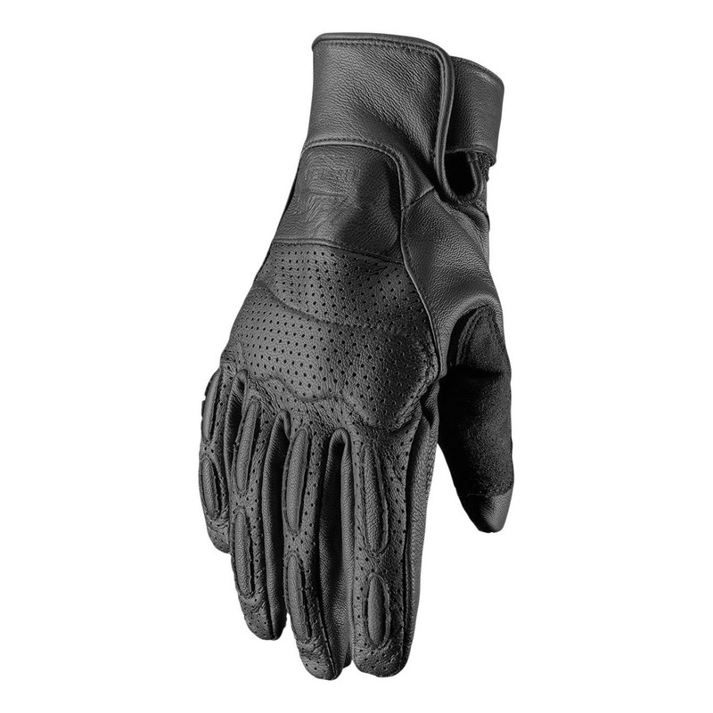 Gants cuir Thor Hallman GP Digit S20 noir- S