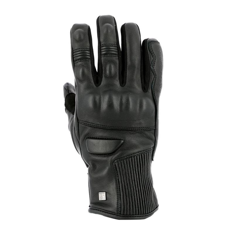Gants cuir V'Quattro Thruxton WP noir- M