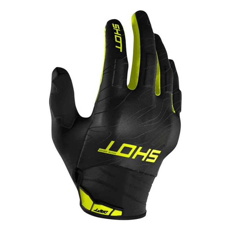 Gants enduro Shot Drift Onyx neon yellow- 8