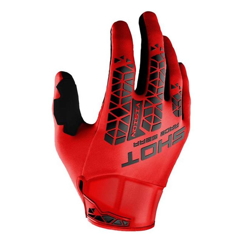 Gants enduro Shot Vision Tech red- 8