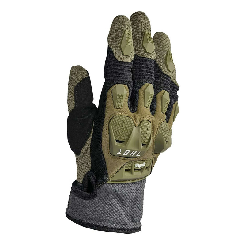 Gants enduro Thor Terrain army/charcoal