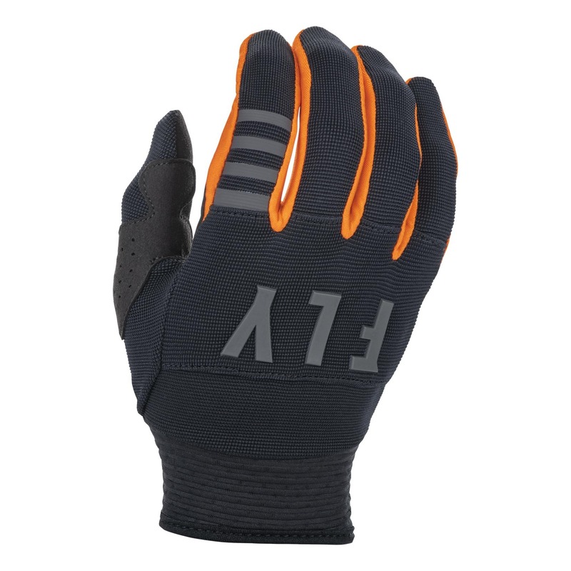 Gants enfant Fly Racing F-16 noir/orange- Y-3XS/1