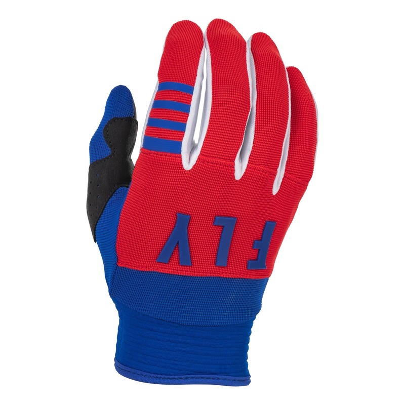 Gants enfant Fly Racing F-16 rouge/blanc/bleu- Y-3XS/1