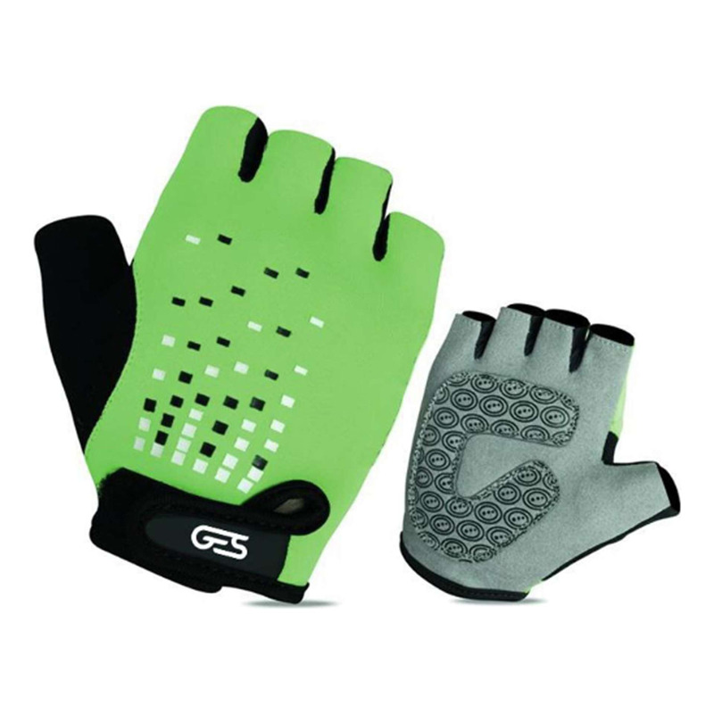 GES Manufacturas  pour Enfant Hauteur V&eacute;lo Court Gants, Enfant, Tall Bike, Green