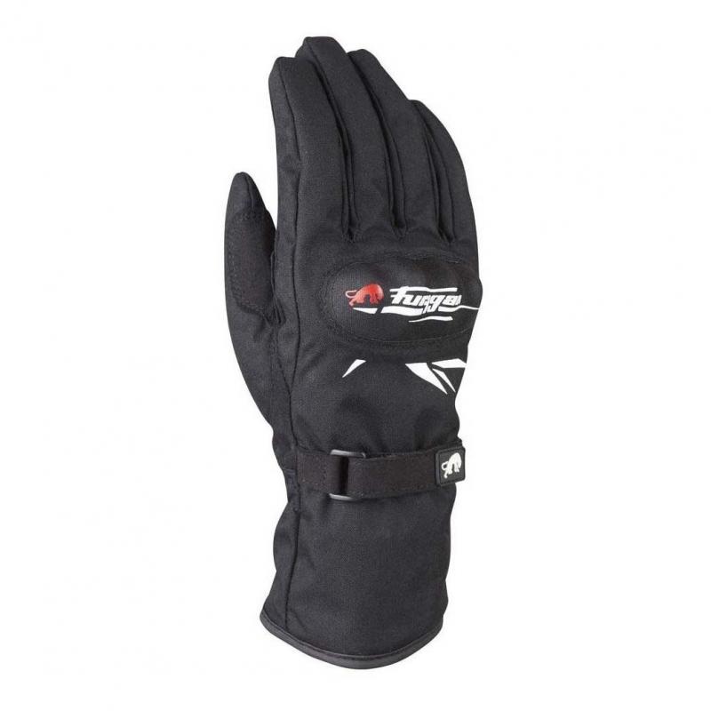 Gants femme Furygan ORIGAMI LADY noir/blanc- XS