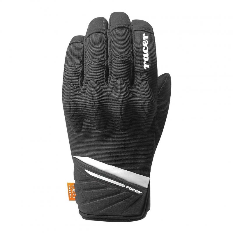 Gants femme Racer Roca F2 noir / blanc- XS