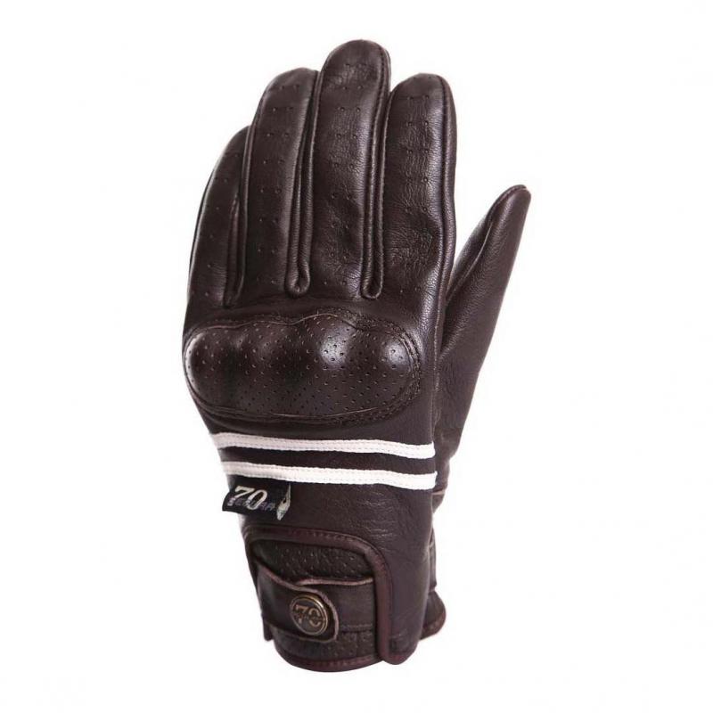 Gants femme Segura LADY EDWIN marron/écru- 5