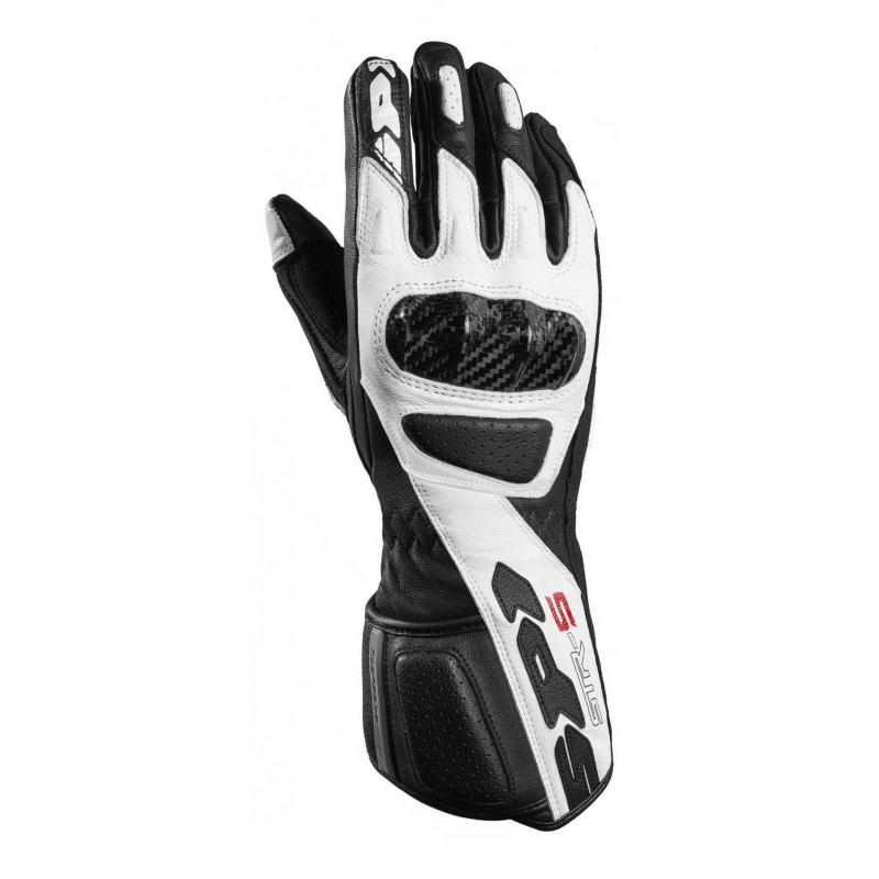 Gants femme Spidi STR-5 LADY noir/blanc- XS