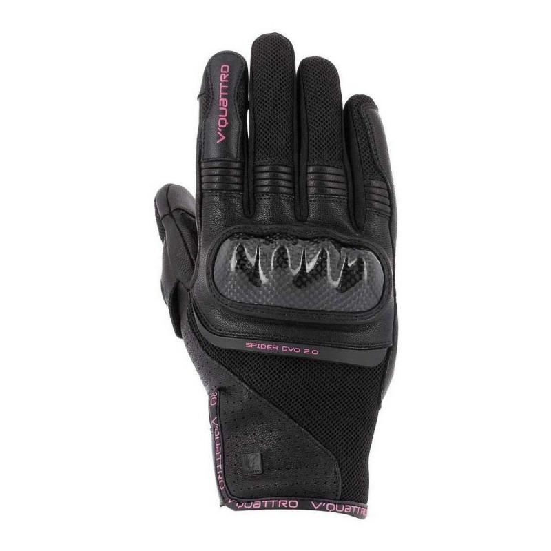 Gants femme V'Quattro Spider Evo 18 Lady noir- XS