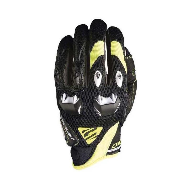 Gants Five STUNT EVO AIRFLOW noir/jaune