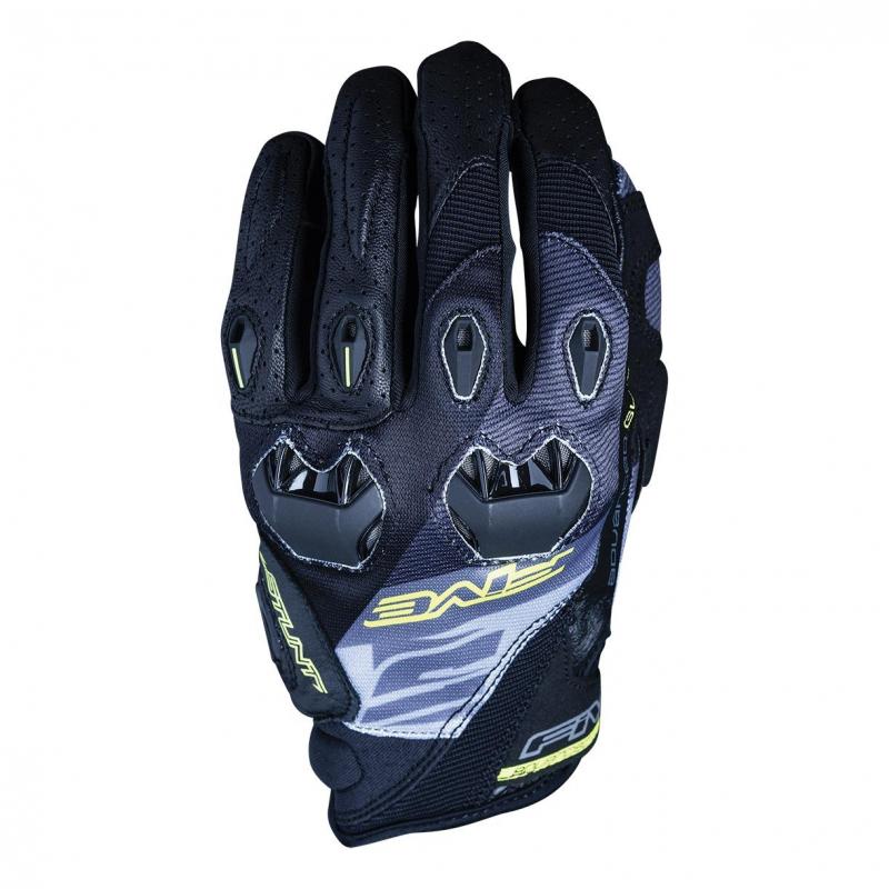 Gants Five Stunt Evo Replica spread jaune fluo- XS