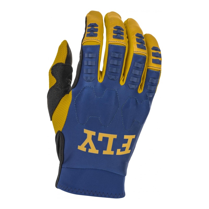 Gants Fly Racing Evo DST navy/blanc/or- XS/7