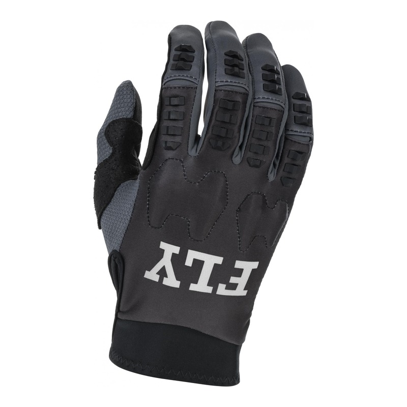 Gants Fly Racing Evo DST noir/blanc- XS/7