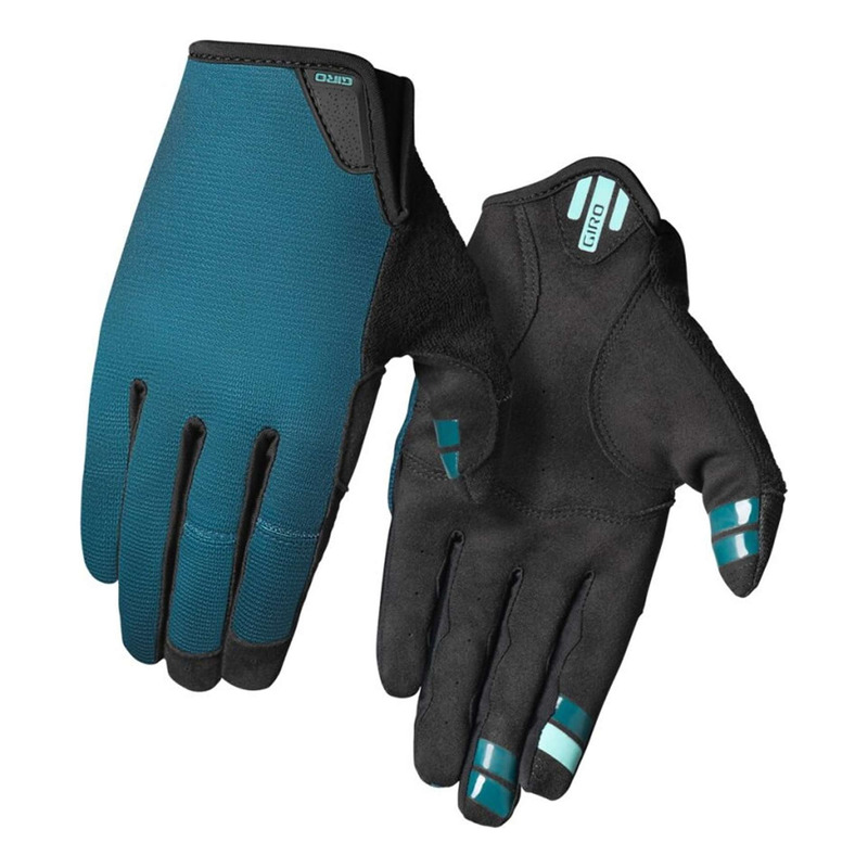 Gants long Giro DND bleu pour femme