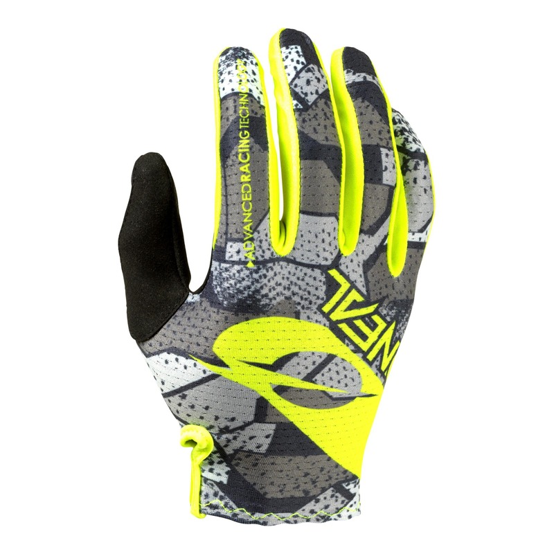 Gants O'Neal Matrix Camo V.22 camouflage/gris/jaune fluo- S