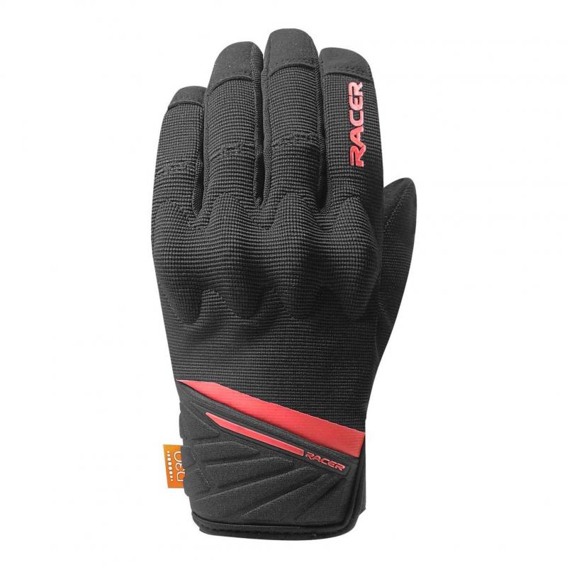 Gants Racer Roca 2 noir / rouge- S