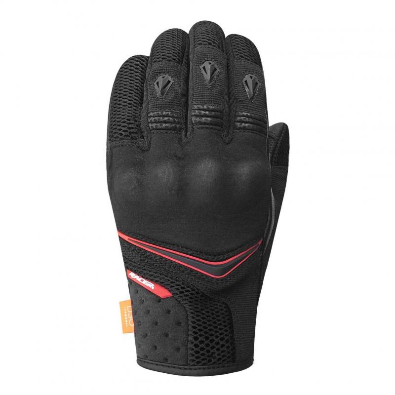 Gants Racer Trooper 4 noir / rouge- S