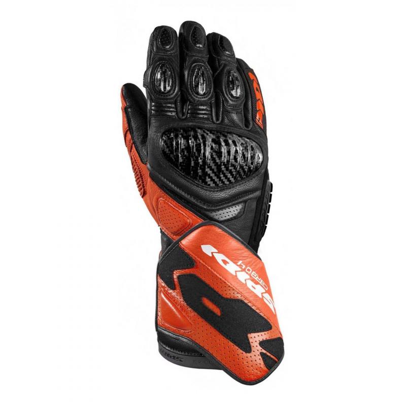 Gants Spidi CARBO 4 noir/orange- S