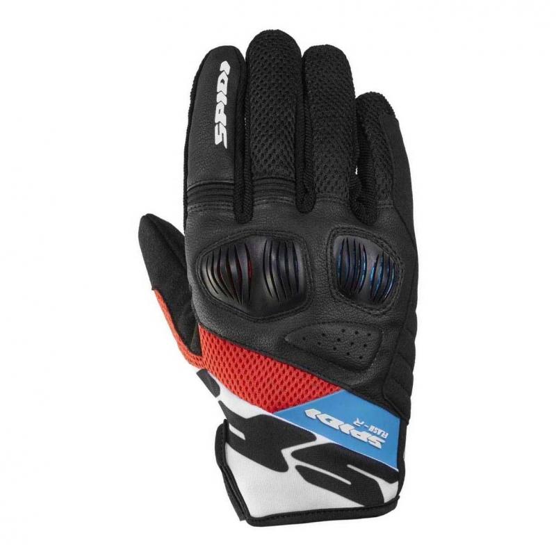 Gants Spidi FLASH-R EVO rouge/bleu- M