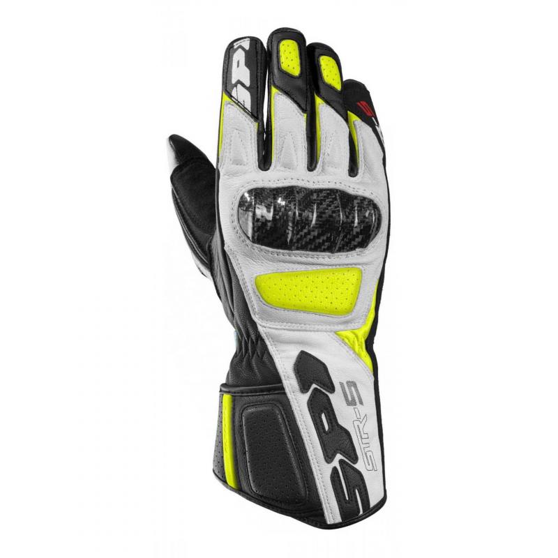 Gants Spidi STR-5 noir/jaune fluo- S