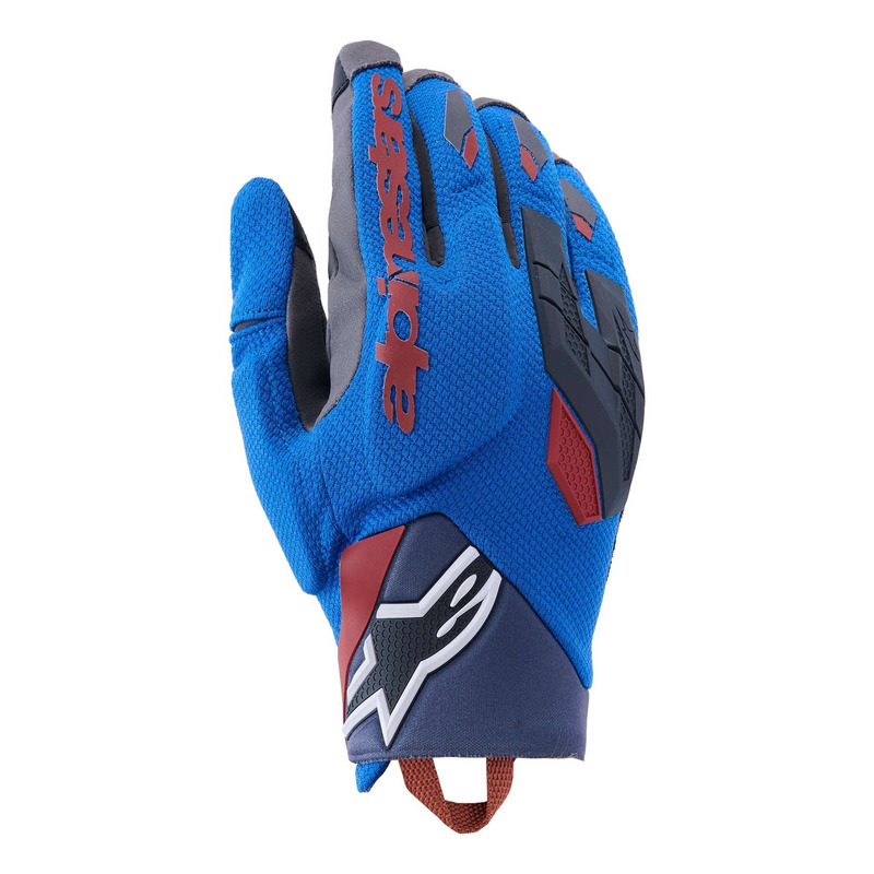 Gants textile Alpinestars Durack royal blue deep gray