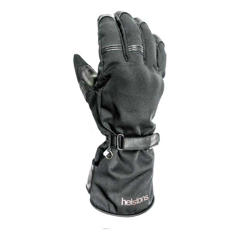 Gants textile/cuir Helstons Challenger noir- T11