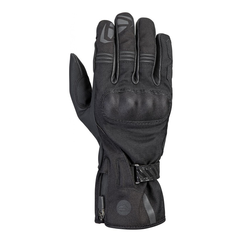 Gants textile/cuir Ixon MS Loki noir/anthracite- S