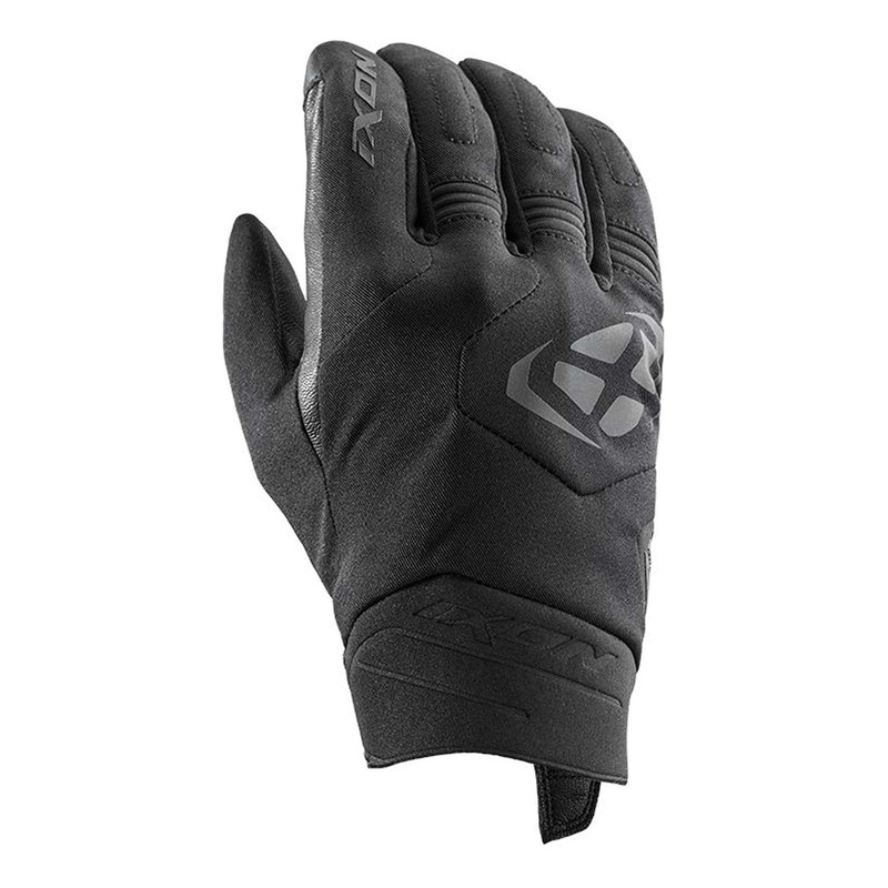 Gants textile/cuir Ixon MS-Mig 2 WP noir- S