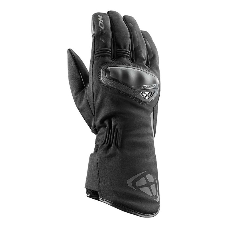 Gants textile/cuir Ixon Pro Compass noir- S