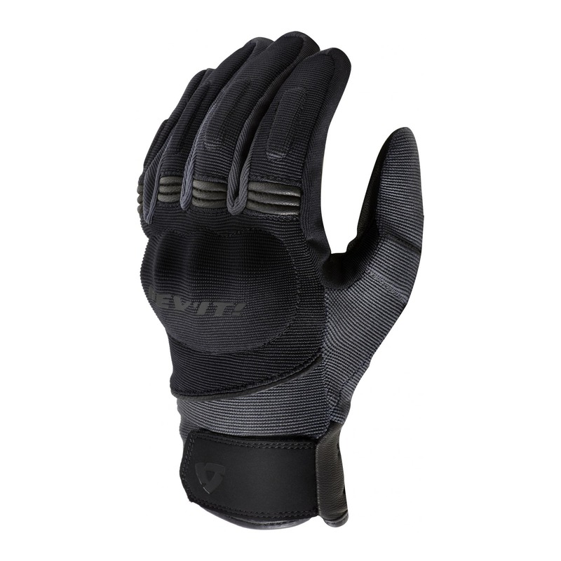 Gants textile/cuir Rev'it Mosca H2O noir/anthracite- S