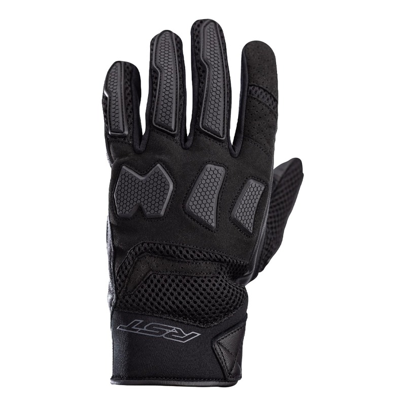 Gants textile/cuir RST F-Lite mesh noir- 7