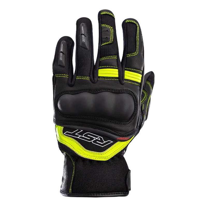 Gants textile/cuir RST Urban Air 3 Mesh jaune fluo- 8