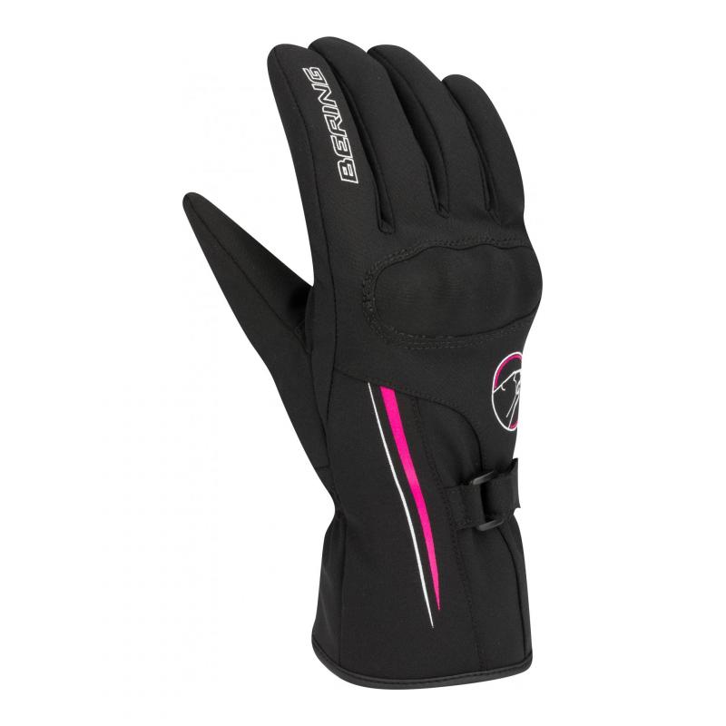 Gants textile femme Bering Lady Kevina noir/fushia- 5