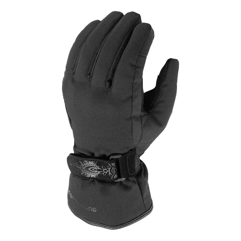 Gants textile femme Tucano Urbano Password Plus lady noir- XS