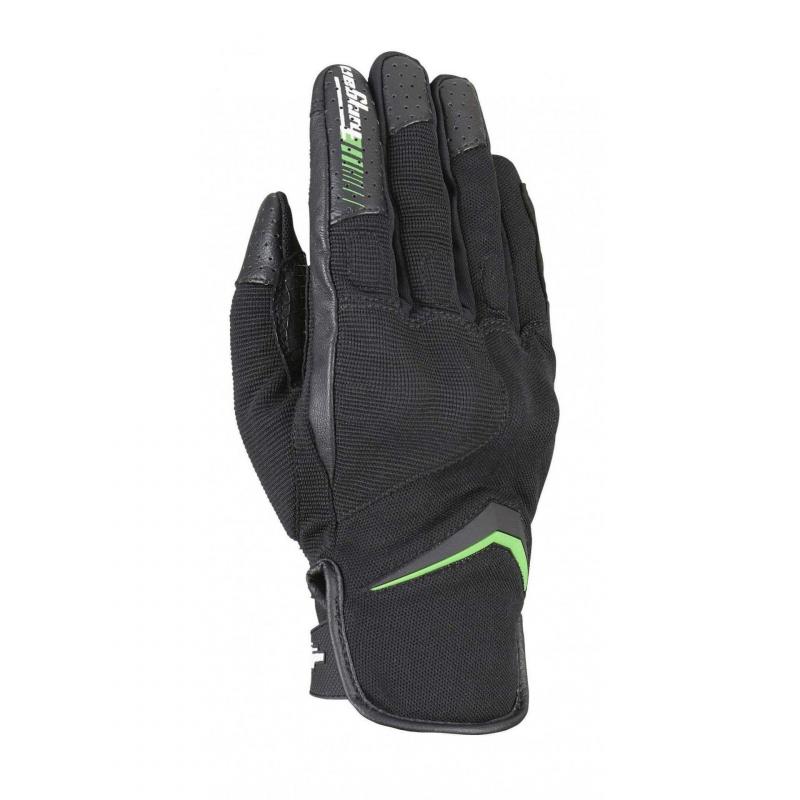 Gants textile Furygan OKSI D3O noir/vert- XL